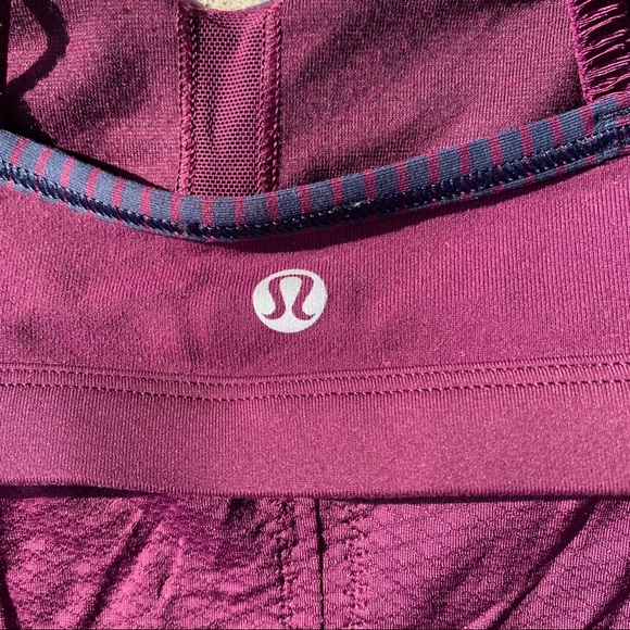 Lululemon Purple Workout Tank Top - Picture 3 of 3